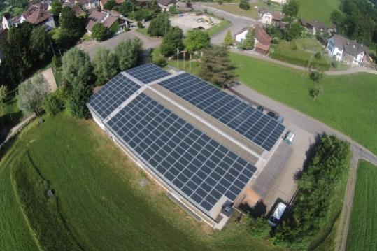 Photovoltaikanlage Baumgartenschulhaus