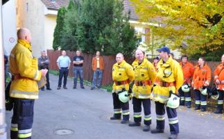 Hauptübung Feuerwehr 2012